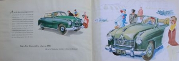 Borgward Hansa 1800 Modelprogram 1952 Carbrochure (7696)
